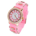 New fashion colorful silicone quartz watches for children (chen ai min)